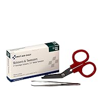 17-005 Bandage Scissors and Forcep Tweezers Combo Pack