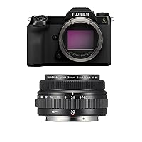 Fujifilm GFX50S II Medium Format Camera with GF 50mm f/3.5 R LM WR Lens