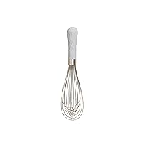 GIR: Get It Right Premium Stainless Steel Whisk | Seamless, Whisks for Mixing, Cooking, and Stirring | Mini-8 IN, Studio White