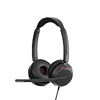 Impact 860 - High-Efficiency Double-Sided Headset for Enhanced Open Office Productivity, Superior Sound Quality, USB-C Connectivity