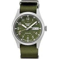 5 Sports Automatic Mechanical Wristwatch, Limited Distribution Model, Men's, Made in Japan, Made in Japan SRPG33 Green