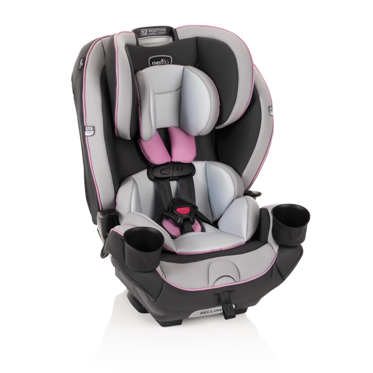 EveryKid 3-in-1 Convertible Car Seat (Oneida Pink)