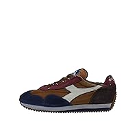 Diadora Brown Equipe H Dirty Stone Leather Men's Sneakers