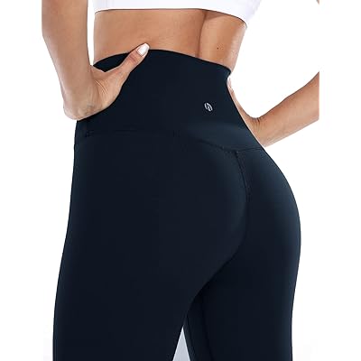 HeyNuts Essential/Workout Pro Full Length Yoga Leggings, Women's High  Waisted Workout Compression Pants 28