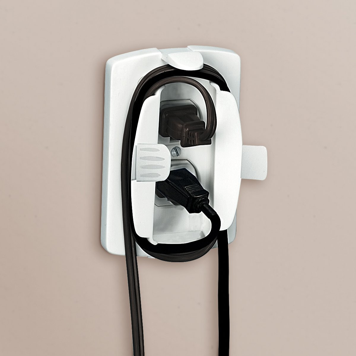 Safety 1st Outlet Cover/Cord Shortner, White, 2PK