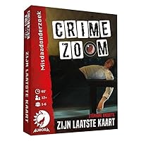 enigma distribution benelux b.v. Crime Zoom Case 1 - His Last Card - Card Game - A Real Escape Room Experience - for The Whole Family [EN]