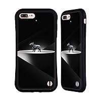 Head Case Designs Officially Licensed Klaudia Senator Wandering French Bulldog 2 Hybrid Case Compatible with Apple iPhone 7 Plus/iPhone 8 Plus