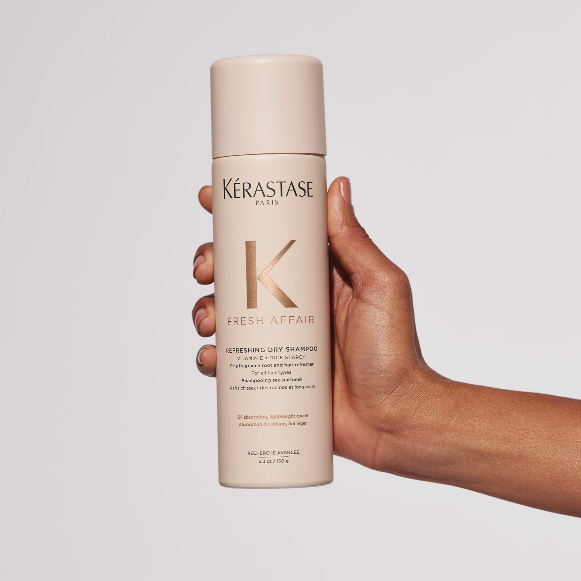 KERASTASE Fresh Affair Dry Shampoo | Fine Fragrance Root and Hair Refresher | Instantly Absorbs Excess Oil on Scalp and Hair | Lightweight | Fresh Scent | Silicone Free | For All Hair Types