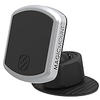 Scosche MPDB MagicMount Pro Magnetic Dash Mount, Cool Fathers Fathers Day Gifts Day Gifts for Dad, Car Dashboard Cell Phone Holder with Adjustable Head Universal for All Devices, Gadgets for Men
