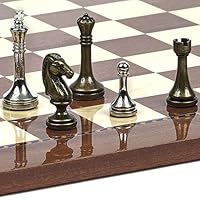 Astor Row Metal Chessmen. King: 2 1/2