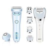 Electric Shaver for Women, Epilator for Women, Rechargeable Hair Removal for Legs Arms Face Bikini Area