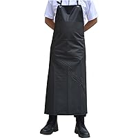 Waterproof Apron Chemical Resistant Work Safe Clothes (black)