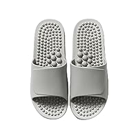 Open Toe Massage Slippers for Women and Men, Womens House Slippers Mens Bath Sandals Indoor Bathroom Couples Slippers Spa Yoga Fitness Swimming Beach Shoes