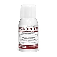 Piston TR Greenhouse Fogger (2oz Can) by Atticus (Compare to Pylon) - Total Release Chlorfenapyr Insecticide/Miticide - Controls Mites, Thrips, Caterpillars, and Adult Fungus Gnats