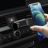 Car Phone Holder for Audi 2017-2024 A4 S4 A5 S5 RS4 RS5 Electric Clamping Auto Phone Mount 360-degree Rotatable and Adjustable, Safe and Convenient Phone Navigation for 4-7 inches Smartphone