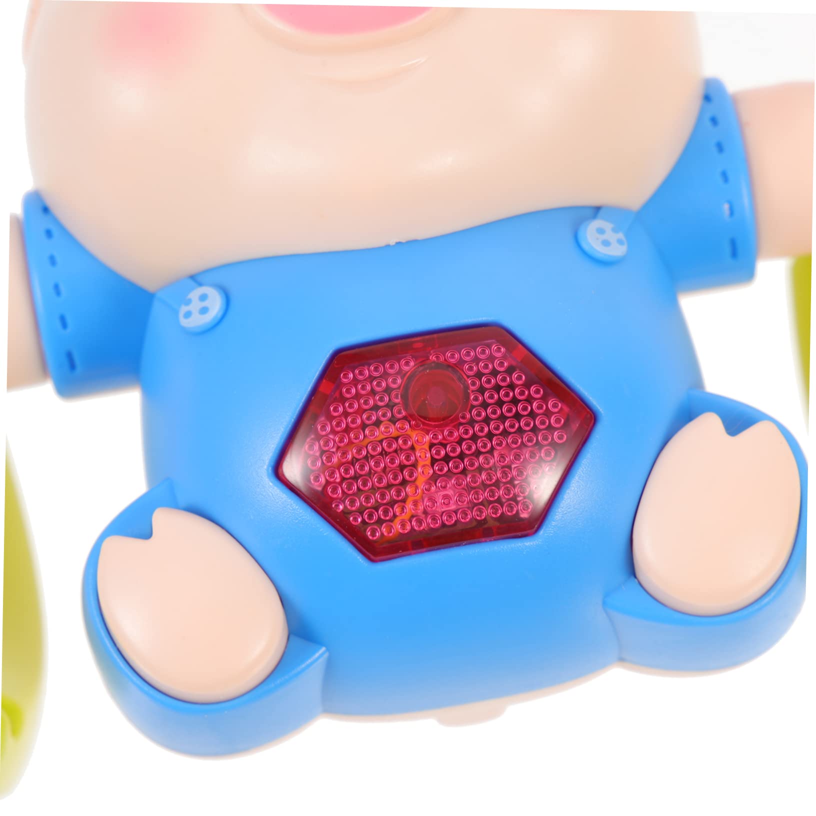 ERINGOGO Electric Pig Toy Toys for Toddlers Pig Somersault Plaything Baby Crawling Toy Lovely Pig Plaything Baby Toy Electric Tumbling Toy Pig Shaped Tumbling Toy Plastic Train Child Puzzle