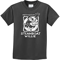 Steamboat Willie Vintage Classic Wave Kids T-Shirt