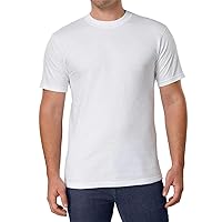 Men's Crew Neck T-Shirts 100% Cotton (Pack of 6)