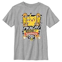Pokemon Kids Charge Up Boys Short Sleeve Tee Shirt