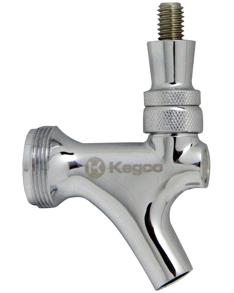 Kegco EBDHCK2-5T Deluxe Homebrew Two Tap Door Mount Kegerator Conversion Kit with 5 lb. Aluminum CO2 Tank