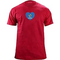 Original Oklahoma State Flag Heart T-Shirt