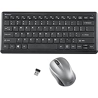 Silent Wireless Keyboard/Mouse