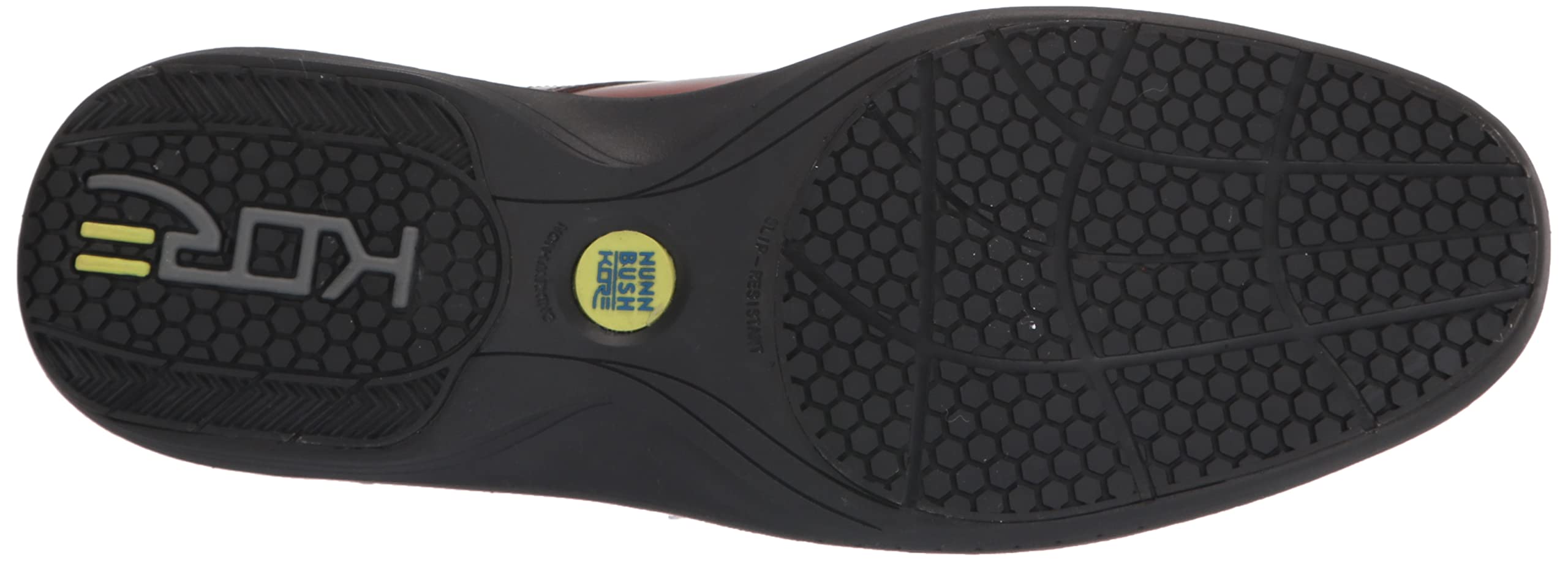 Nunn Bush Men's Pro Plain Toe Oxford with Kore Slip Resistant Comfort Technology