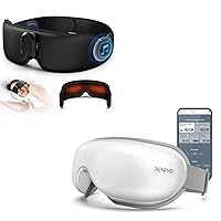 Sleep Eye Mask with Headphones&Eyeris Smart - Eye Massager with Heat & APP Control