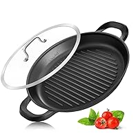 Vinchef Nonstick Grill Pan for Stove tops | 13.0