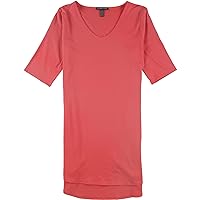 Eileen Fisher Womens Solid Basic T-Shirt