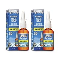 Sovereign Silver Bio-Active Colloidal Silver Hydrosol for Immune Support - 10ppm - 2oz - Nasal Spray - Pack of 2