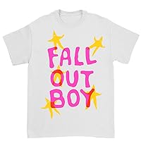 FALL OUT BOY Unisex-Adult Standard Smfs Band Photo Tee