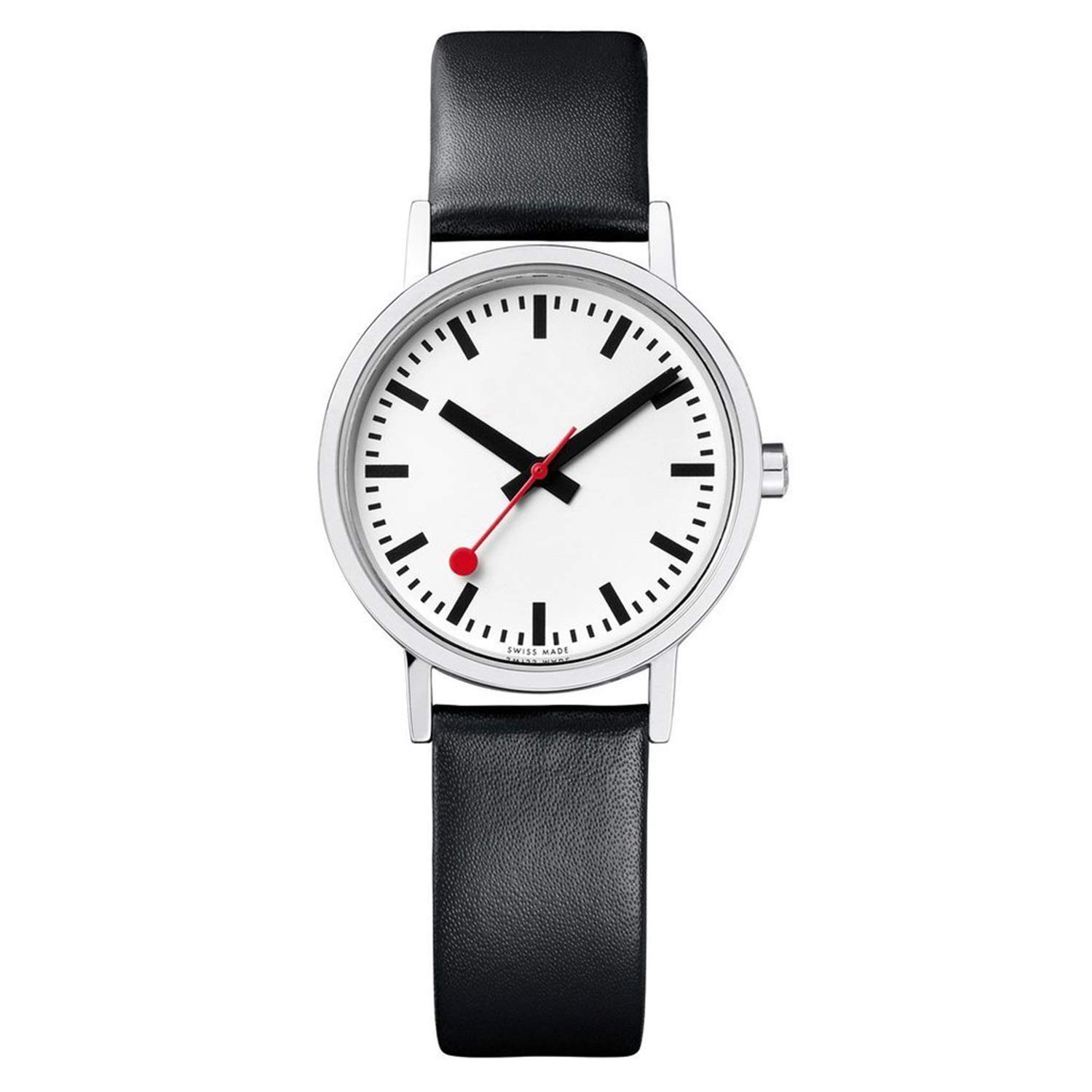 Mondaine Women's A658.30323.16OM SBB Analog Display Swiss Quartz Black Watch