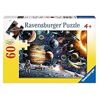 Ravensburger Outer Space 60 Piece Jigsaw Puzzle for Kids - 09615 - Every Piece is Unique, Pieces Fit Together Perfectly