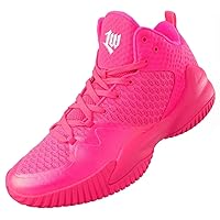 High Top Mens Basketball Shoes Lou Williams Streetball Master Breathable Non Slip Outdoor Sneakers Cushioning Workout Shoes for Fitness
