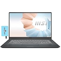 MSI Modern 15 Home & Business Laptop (Intel i7-1195G7 4-Core, 32GB RAM, 4TB PCIe SSD, Intel Iris Xe, 15.6