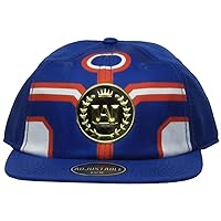 My Hero Academia All Might UA Academy Buckle Hat, One Size Fits Most Blue