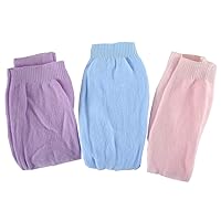 3 Pair Pastel Colored Tights Made to fit 18 inch Dolls. Includes Pink, Lavender and Light Blue.