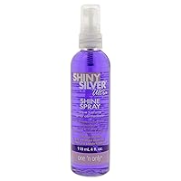 One n Only Shiny Silver Ultra Shine Spray Hair Spray Unisex 4 oz