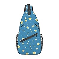 Terrible Skull Head Print Cross Chest Bag Diagonally,Multipurpose Crossbody Shoulder Bag,Travel Hiking Daypack