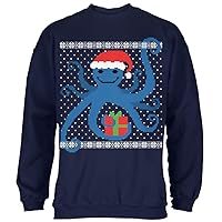 Old Glory Ugly Christmas Sweater Octopus Navy Adult Sweatshirt