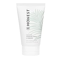 Honest Beauty Calm On Foaming Cream Cleanser for Sensitive Skin | Hyaluronic Acid + Calming Phyto-Blend | EWG Verified, Vegan + Cruelty Free | 4 fl oz