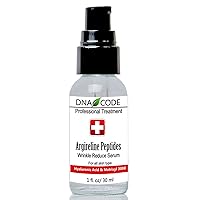 DNA Code®-No Needle Alternative-Pure Argireline Peptides Wrinkle Reduce Serum+ Matrixyl 3000+Hyaluronic Acid