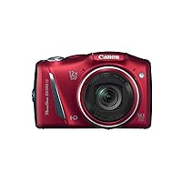 Canon PowerShot SX150 IS 14.1 MP Digital Camera with 12x Wide-Angle Optical Image Stabilized Zoom with 3.0-Inch LCD (Red) (OLD MODEL)