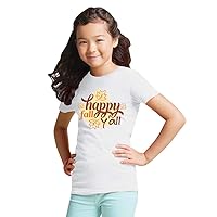 NanyCrafts' Happy Fall Y'all Thanksgiving Girl's Shirt