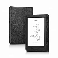 Case for Onyx Boox Poke 5,Onyx Boox Poke 5S EReader Case,The Lightweight Protective Cover Kickstand Leather Smart Premium PU Leather Cover Case for Onyx Boox Poke 5/5S,6 inch (Black)