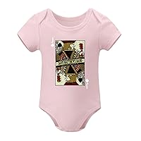 Newborn Baby Short Sleeve One-Piece Bodysuits Baby Bodysuits