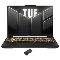 ASUS TUF Gaming F16 Gaming & Entertainment Laptop (Intel i7-13650HX 14-Core, 32GB DDR5 4800MHz RAM, 8TB PCIe SSD, GeForce RTX 4060, 16.0