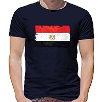 Egypt Grunge Style Flag - Mens Premium Cotton T-Shirt