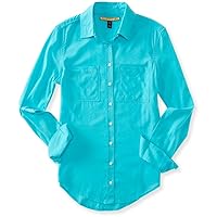 AEROPOSTALE Womens Casual Ls Button Up Shirt